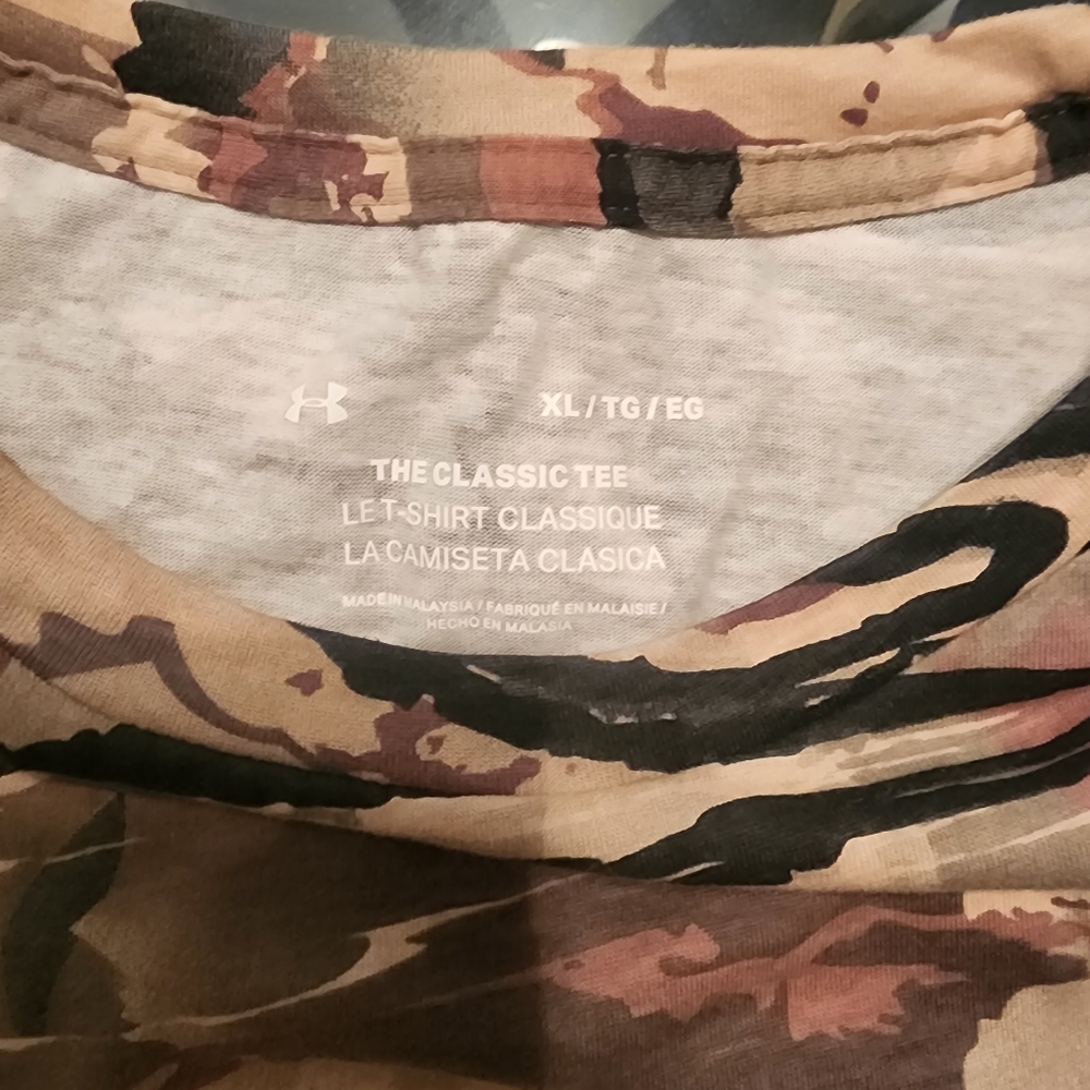 Womens Under Armour Camo Long Sleeve Top